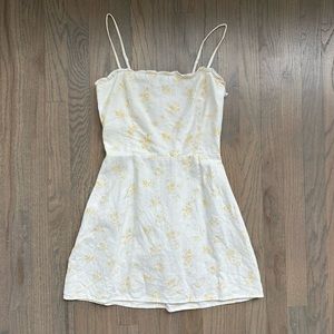 Reformation Ava Linen Dress